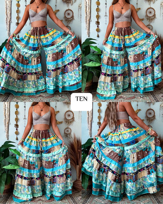 LUNA TIERED PANTS