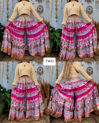 LUNA TIERED PANTS (SHORT)