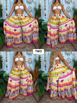 LUNA TIERED PANTS (GODDESS+)