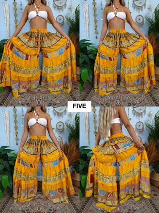 LUNA TIERED PANTS (REGULAR)