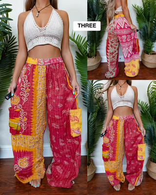 MAIA CONVERTIBLE STRAIGHT LEG / HAREM TROUSERS (REGULAR)