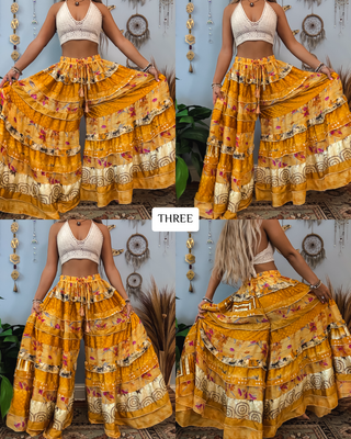 LUNA TIERED PANTS (SHORT)