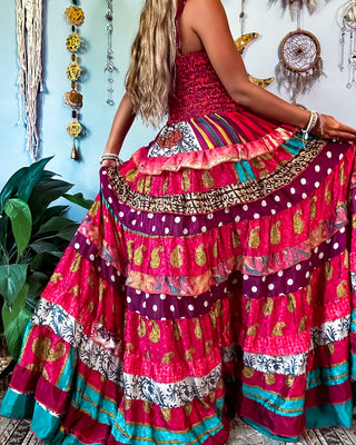 LUNA TIERED DRESS