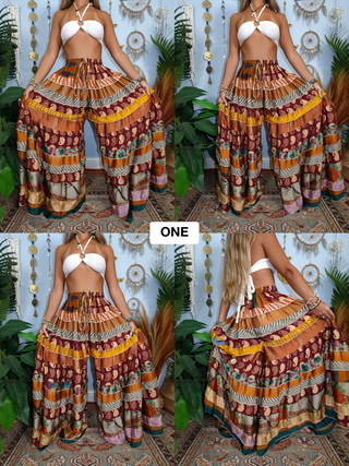LUNA TIERED PANTS (SHORT)