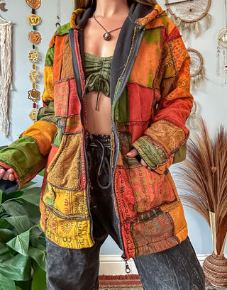 WOODLAND ZIP UP JACKET - WARM