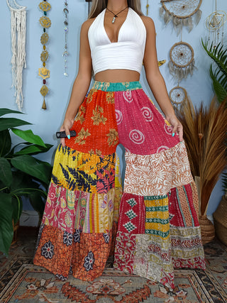 MAIA TIERED PANTS (SHORT)