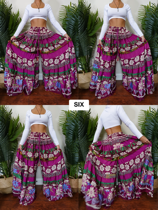 LUNA TIERED PANTS (REGULAR)