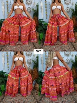 LUNA TIERED PANTS (SHORT)