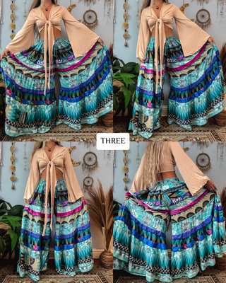 LUNA TIERED PANTS (SHORT)