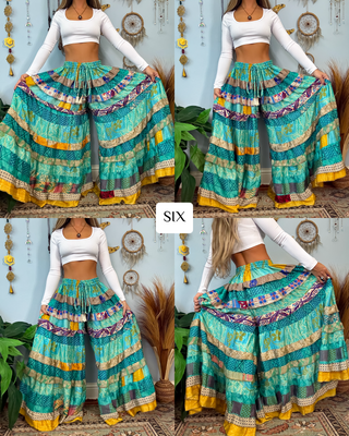 LUNA TIERED PANTS (SHORT)