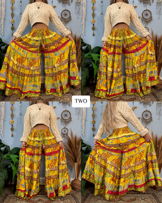 LUNA TIERED PANTS (SHORT)