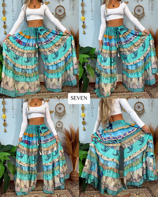 LUNA TIERED PANTS (SHORT)