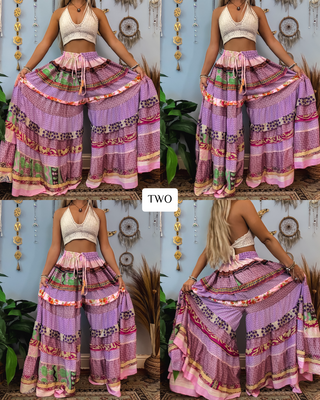 LUNA TIERED PANTS (GODDESS)