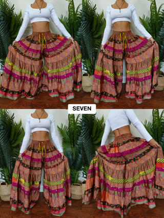 LUNA TIERED PANTS (SHORT)