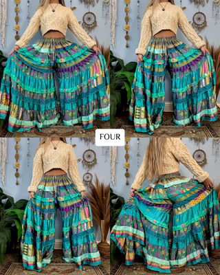 LUNA TIERED PANTS (SHORT)