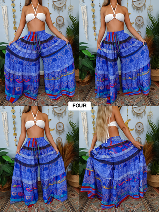 LUNA TIERED PANTS (SHORT)