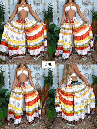 LUNA TIERED PANTS (SHORT)