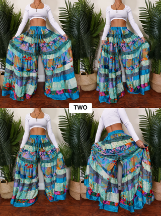 LUNA TIERED PANTS (TALL)
