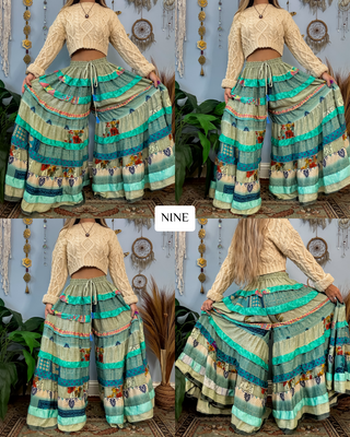 LUNA TIERED PANTS (SHORT)