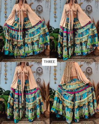 LUNA TIERED PANTS (SHORT)