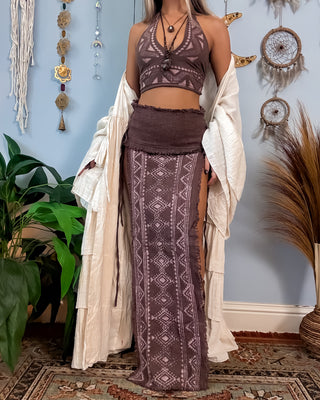 RIVER SPLIT LEG SKIRT