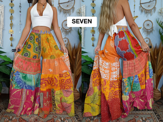 MAIA TIERED PANTS (TALL)