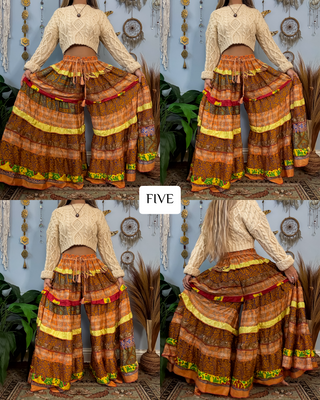 LUNA TIERED PANTS (SHORT)