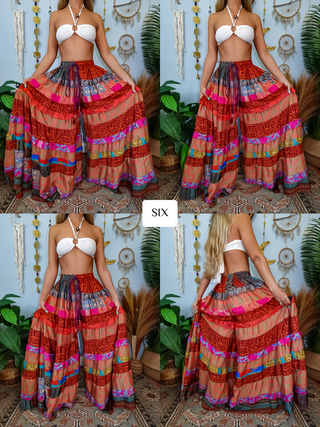 LUNA TIERED PANTS (REGULAR)