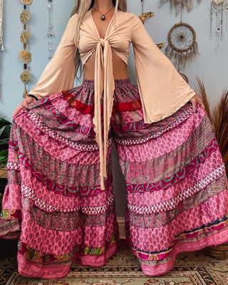 LUNA TIERED PANTS (SHORT)