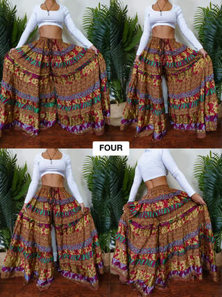 LUNA TIERED PANTS (REGULAR)