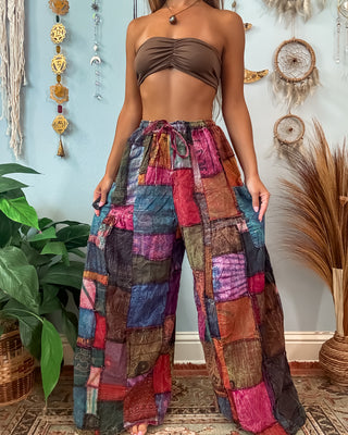 WOODLAND WIDE LEG TROUSERS