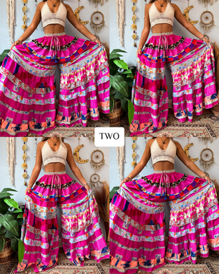 LUNA TIERED PANTS (TALL)