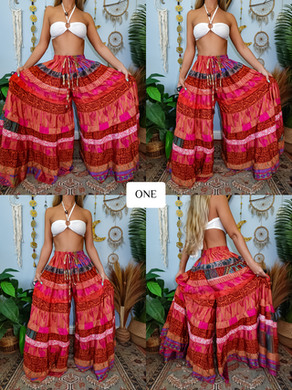 LUNA TIERED PANTS (REGULAR)