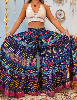 LUNA TIERED PANTS (SHORT)