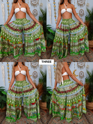 LUNA TIERED PANTS (SHORT)