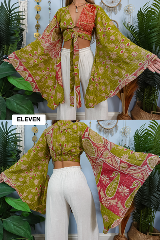 MAIA O-RING BELL SLEEVE TOP