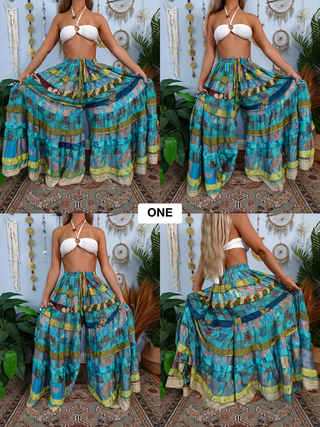 LUNA TIERED PANTS (GODDESS+)