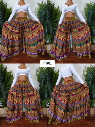 LUNA TIERED PANTS (REGULAR)