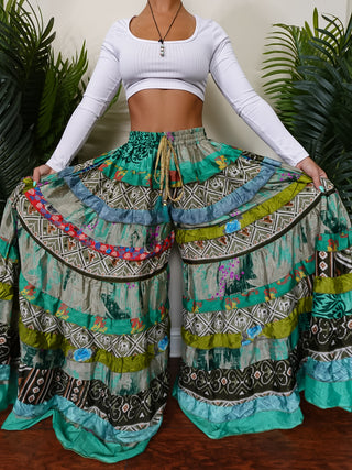 LUNA TIERED PANTS (REGULAR)