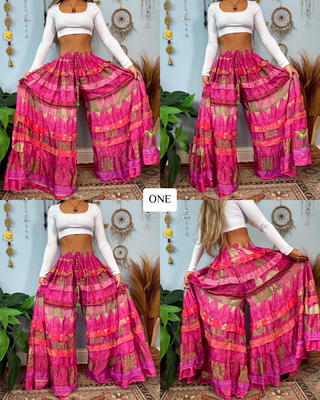 LUNA TIERED PANTS (SHORT)