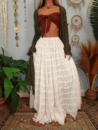 LUELLA TIERED SKIRT