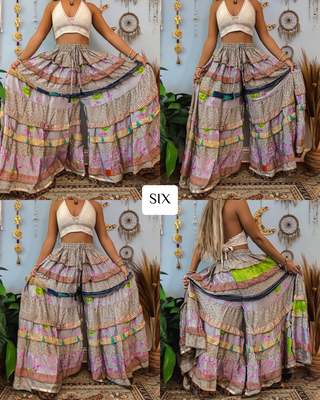 LUNA TIERED PANTS (GODDESS)