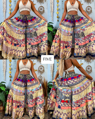 LUNA TIERED PANTS (TALL)