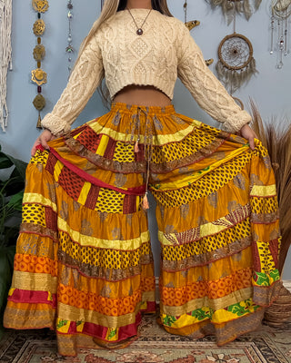 LUNA TIERED PANTS (SHORT)