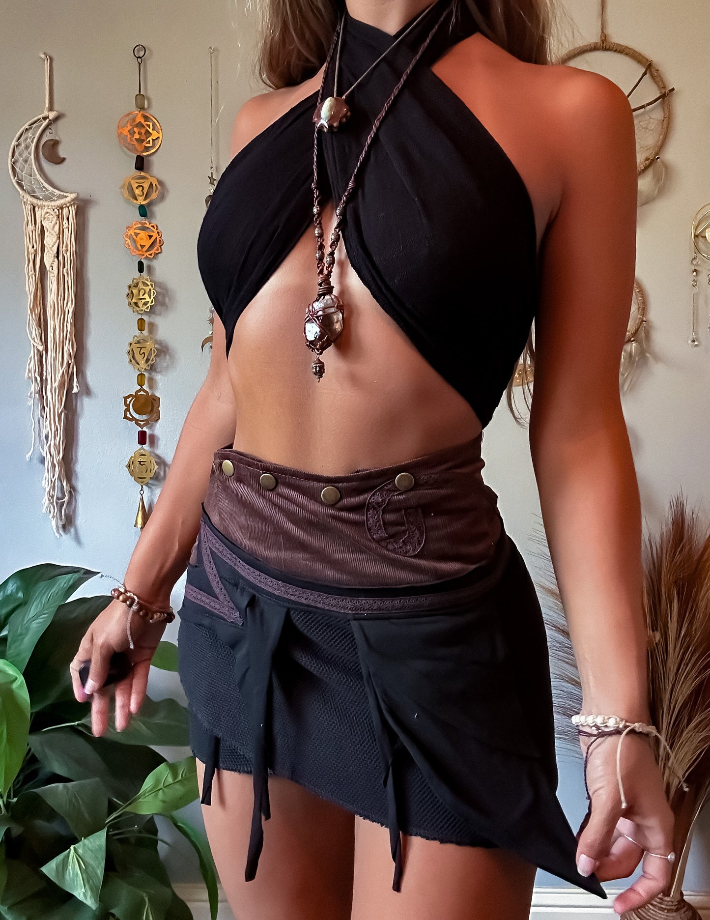 RAVEN SKIRT - EARTH