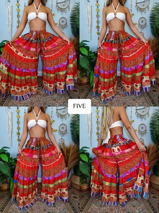 LUNA TIERED PANTS (REGULAR)