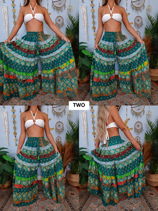 LUNA TIERED PANTS (SHORT)