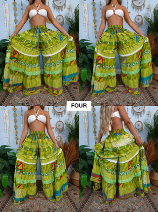 LUNA TIERED PANTS (TALL)