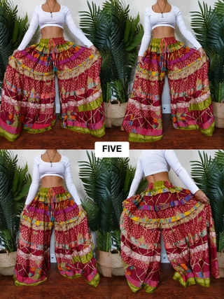 LUNA TIERED PANTS (TALL)