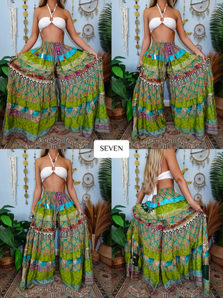 LUNA TIERED PANTS (REGULAR)